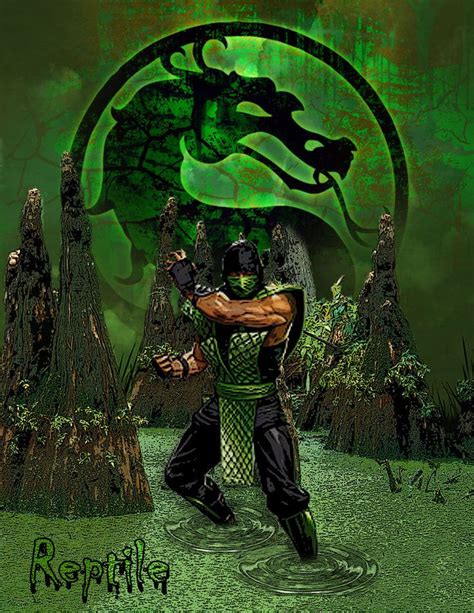 Reptile Mortal Kombat Mortal Kombat Art Mortal Kombat Fight