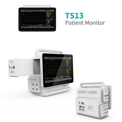 Contec Ts13 Cardiac Monitor Modular Patient Monitor Medical Diagnosis Equipment For Adult