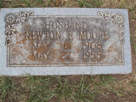 Newton Flemming Moore M Morial Find A Grave