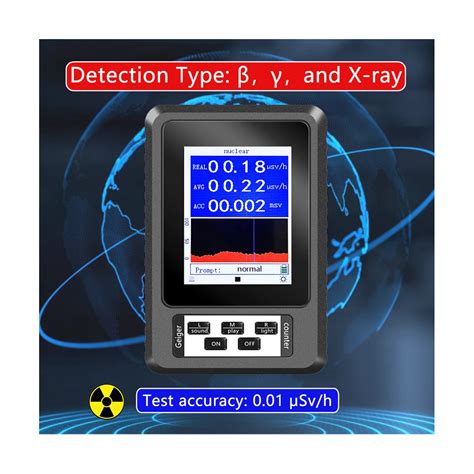 Geiger Counter Nuclear Radiation Detector β Y X Ray Detector