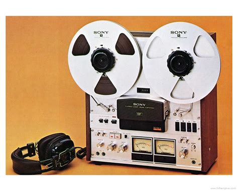 Sony Tc Manual Stereo Tapecorder Hifi Engine