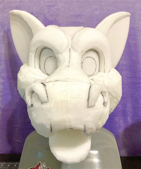 Dutch Angel Dragon Fursuit Head Base MADE TO ORDER Etsy