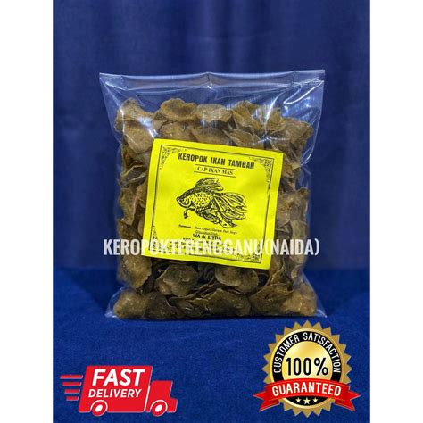 500g Keropok Ikan Tamban Asli Baby Extra Ikan Cap Ikan Mas Shopee