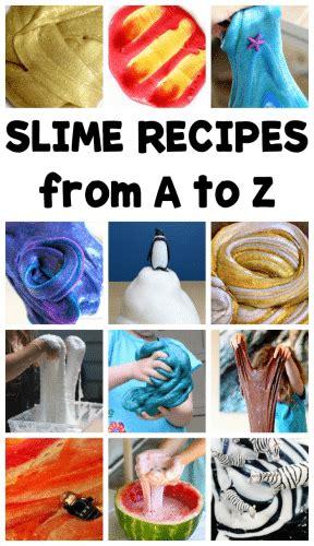 The Ultimate Collection Of Types Of Slime From A To Z Fun A Day