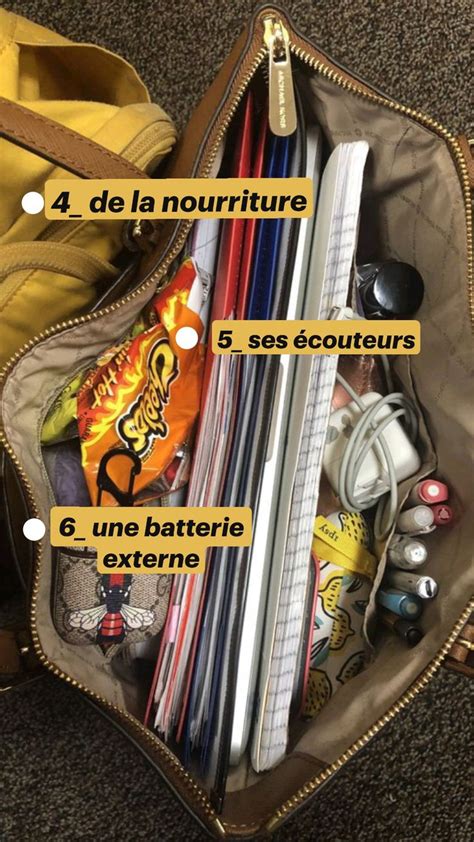 Quoi Mettre Dans Son Sac De Cours Sac De Cours Sac Tod Bag