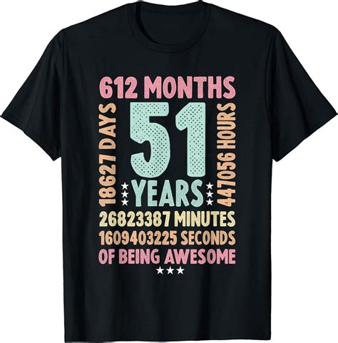 Amazon Th Birthday Years Old Vintage Retro Yr Old T