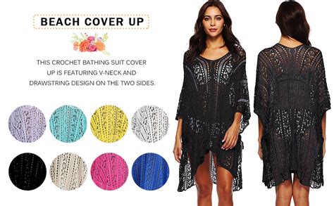 Tuopuda Mujer Pareos Playa Traje de Baño Vestido de la Playa Bikini Cover up Camisola de Playa