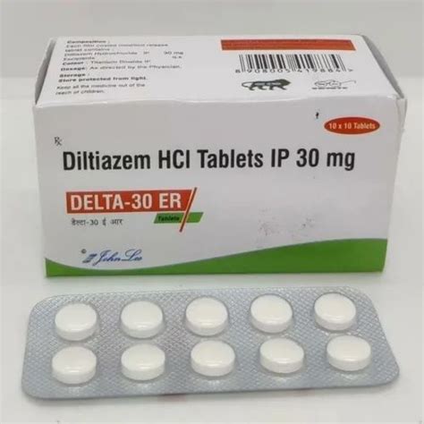 Diltiazem 30Mg Tablet At Rs 369 Stripe In Surat ID 2851083573973