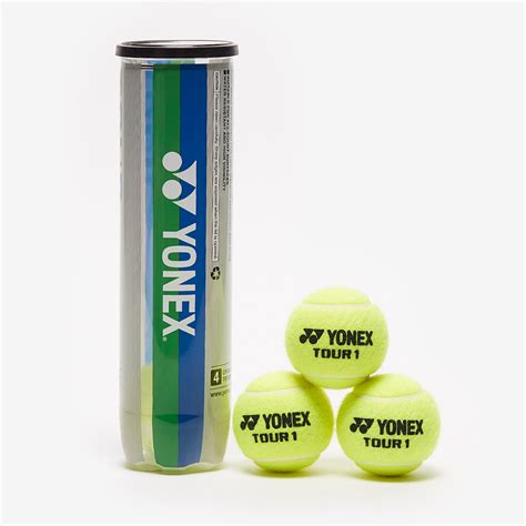 Yonex Yy Tour Tennis Ball Yellow Ball Tube