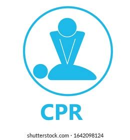 Cpr Logo Medical Resuscitation Emergency Vector Stock Vector (Royalty ...