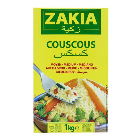 Zakia Couscous Medium 1 Kg Tidjara Halal Meat Delivery To Your Door