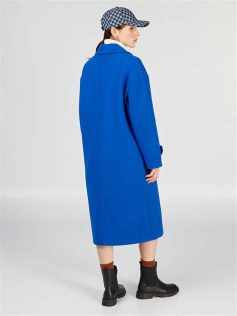 Cappotto Lungo Blu Elettrico Kiabi 55 00