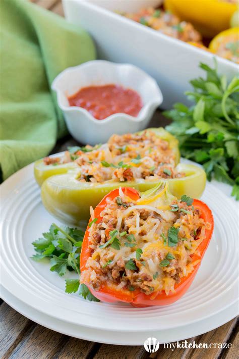 Stuffed Bell Peppers My Kitchen Craze