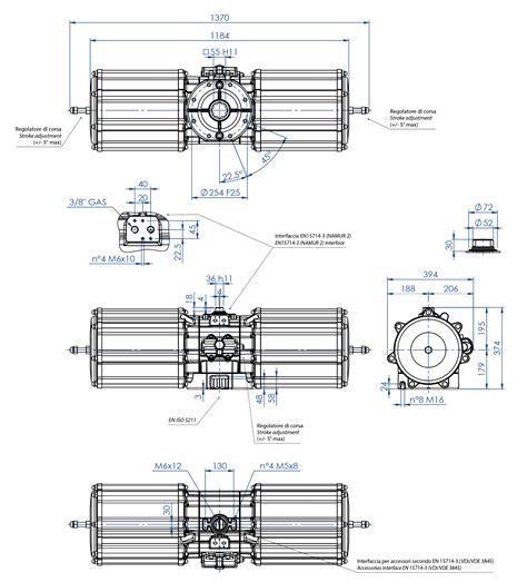 AGO Aluminium Actuators SRN53 F05 F07