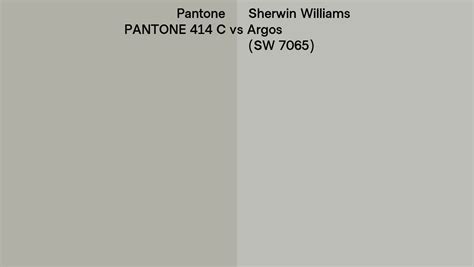 Pantone C Vs Sherwin Williams Argos Sw Side By Side Comparison