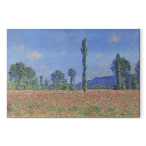 Reprodukcja Pole Mak W Obraz Na Cian Malarza Claude Monet Sklep