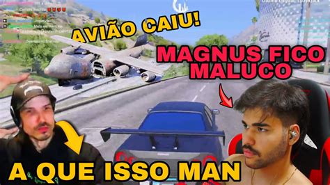 Magnus Aprontou Outra Na Cidade Derrubou Um Avi O Na Cidade Poderoso