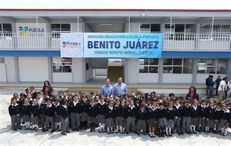 El Mandatario Inauguró La Rehabilitación De La Primaria Benito Juárez