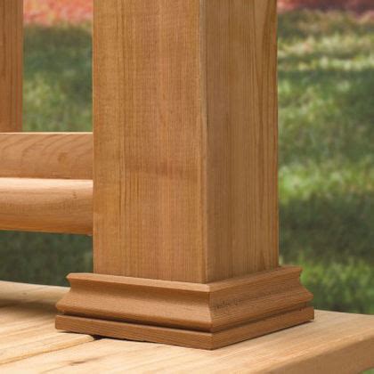 6×6 Traditional Post Base Trim | Deck Shoppe