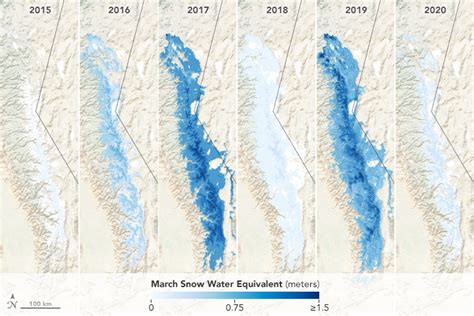 Thin Snow Cover in the Sierra Nevada