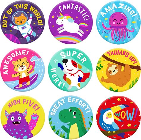 S&O Reward Stickers for Teachers. 1008 Stickers for Students in 9 ...