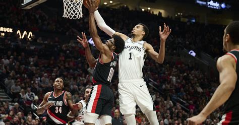 Game Preview San Antonio Spurs Vs Portland Trail Blazers Pounding