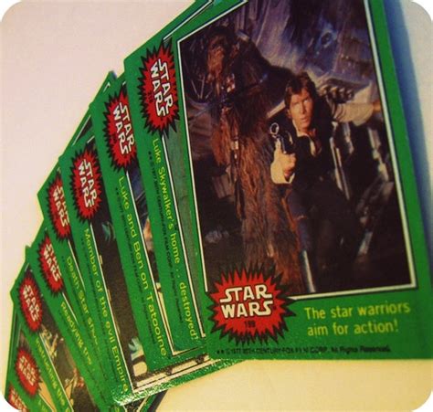 vintage 70s STAR WARS trading cards by Topps by forrestinavintage