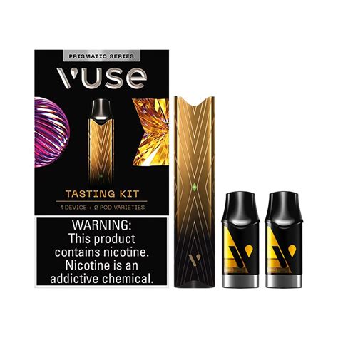 Vuse Alto Prismatic Series Tobacco Tasting Kit Electric Tobacconist