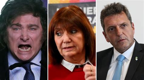 Se Conoció La Primera Encuesta Después De Las Paso ¿cómo Midieron Milei Bullrich Y Massa