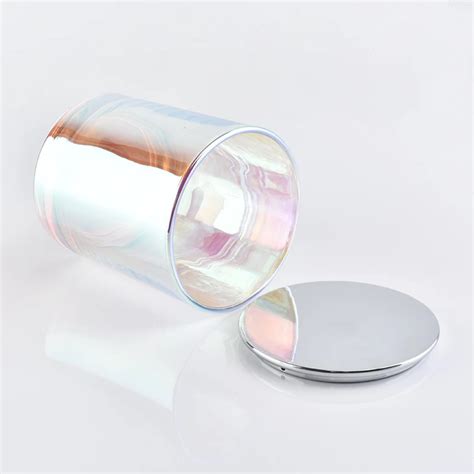 Oz Oz Oz Iridescent Holographic Glass Candle Jars