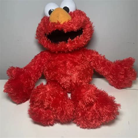 Sesame Street Elmo Talking Laughing Tickle Me Soft Toy Plush 2021 £