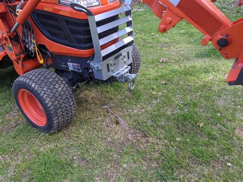 New Bx2660 Grill Guard Orangetractortalks Everything Kubota