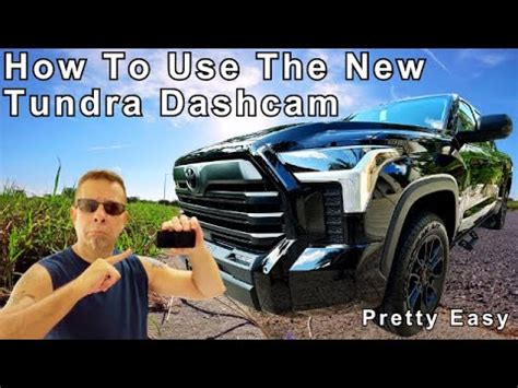 How To Use The New Tundra Dashcam YouTube