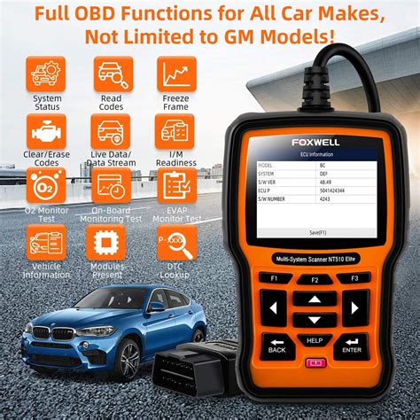 Buy Foxwell Nt Elite Diagnostic Scan Tool For Gm Obd Car Code