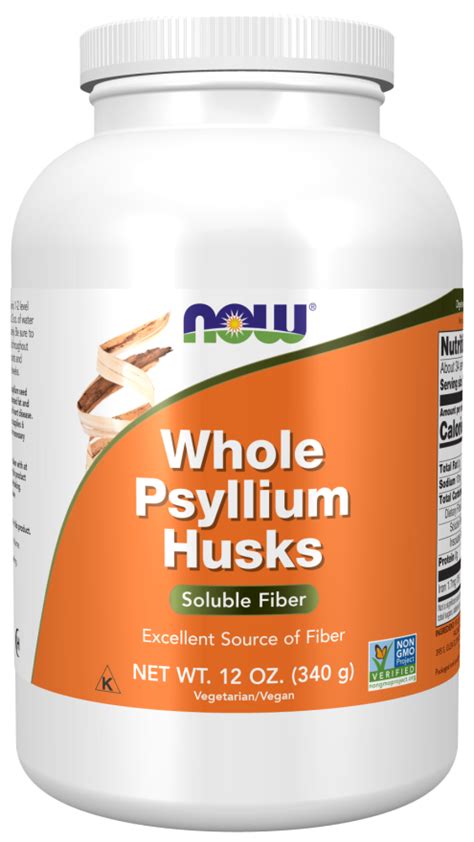 Купить Клетчатка псиллиум Now Foods Psyllium Whole Husks 340 грамм ...