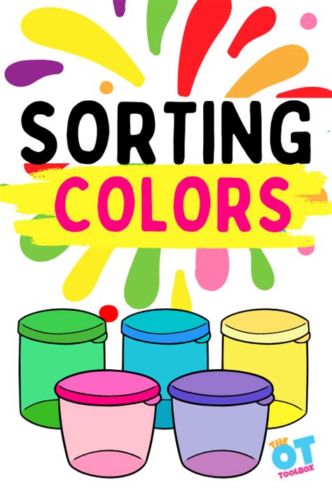 Sorting Colors Activities The OT Toolbox, 40% OFF