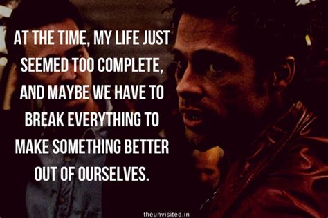 Brad Pitt Fight Club Quotes