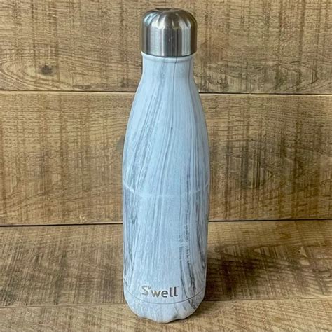 Swell Dining Swell Bottle Oz White Gray Marble Poshmark