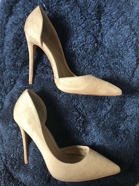 Parisian Nude Heels Women S Fashion Footwear Heels On Carousell