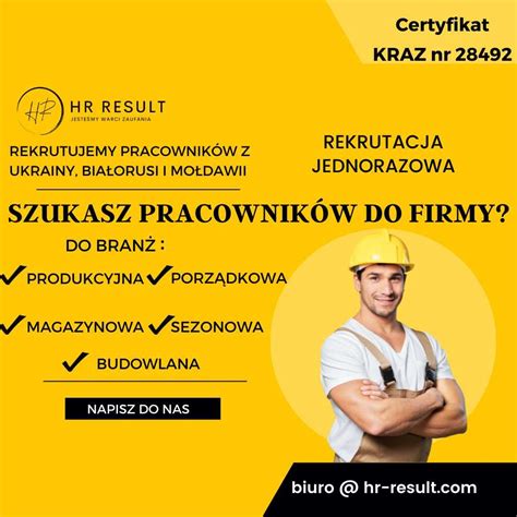 Pracownicy z Ukrainy Białorusi Rekrutacja Pracowników ze Wschodu