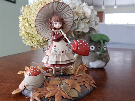 Review Mushroom Girls Series No Benitengutake Scale