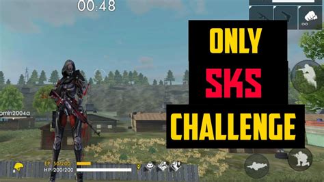 ONLY SKS CHALLENGE WITH BOOYAH YouTube