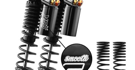 Yss Twin Shock G Racing Black Edition Smooth Tg Trw For X Max