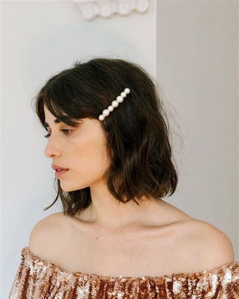 Barrettes Tendances Et Id Es Coiffures Avec Une Barrette Dans Les