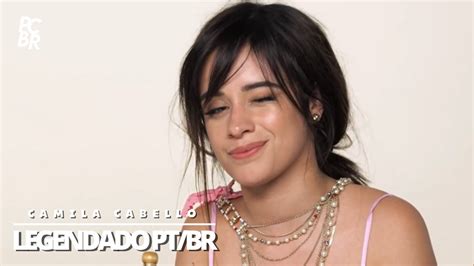 LEGENDADO PT BR Camila Cabello associando palavras a músicas YouTube