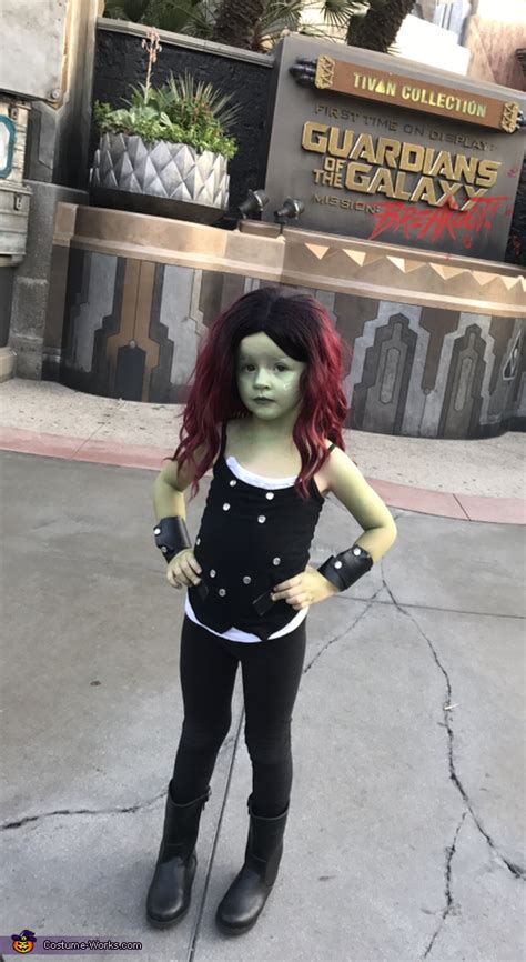 Gamora Girl's Costume | Mind Blowing DIY Costumes