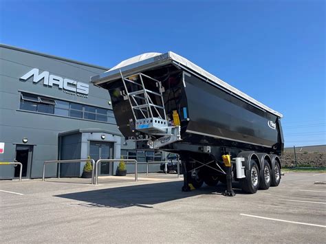 Fliegl Steel Tri Axle Tipping Trailers Macs Trucks