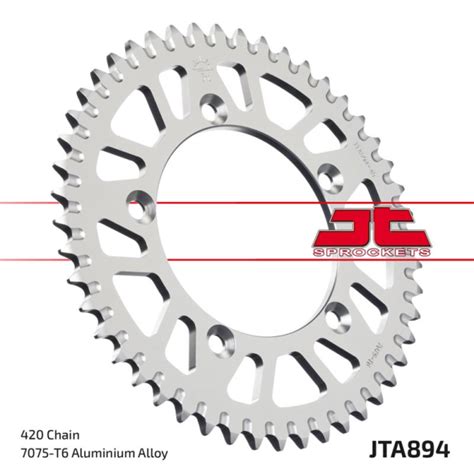 Corona Aluminio Jt Ktm Sx Husqvarna Tc