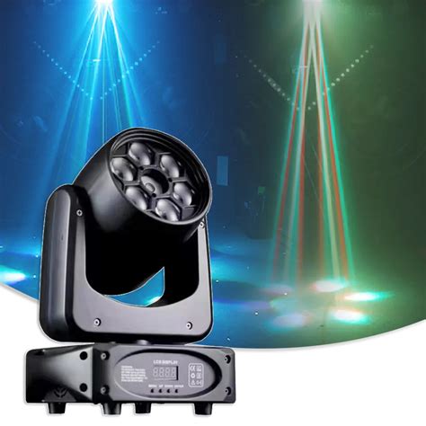 Led X W Green Laser Beam Bee Eye Effect Projector Moving Head Dmx