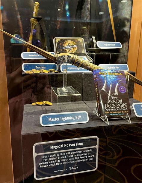 First Look At Disney Worlds New Percy Jackson Exhibit Photos